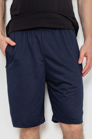 Шорти чоловічі, колір темно-синій, 244R6381 XXL, 52, XXL