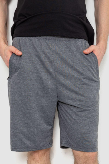 Шорти чоловічі, колір сірий, 244R6381 XXXL, 54, XXXL
