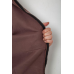Кофта чоловіча на флісі з капюшоном, колір мокко, 238R58698 XXL, 52, XXL