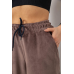 Спортивні штани жіночі велюрові, колір мокко, 238R58646 Ager, XXL, 52, XXL