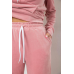 Спортивний костюм жіночий велюровий, колір рожевий, 238R58570 Ager, XL, 50, XL