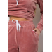 Спортивний костюм жіночий велюровий, колір пудровий, 238R58570 Ager, XL, 50, XL