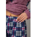 Піжама жіноча махра, колір пудрово-синій, 238R58441 XXL, 52, XXL