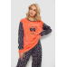 Піжама жіноча махра, колір коралово-синій, 238R58430 XL, 50, XL