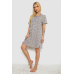 Нічна сорочка в горох, колір сіро-бузковий, 238R58370 Ager, XL, 50, XL