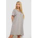 Нічна сорочка, колір сіро-рожевий, 238R58370-1 Ager, 6XL, 60, 6XL