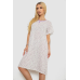 Нічна сорочка, колір біло-бузковий, 238R58367 5XL, 58, 5XL