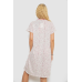 Нічна сорочка, колір біло-рожевий, 238R58367 XXL, 52, XXL