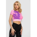 Футболка-топ жіноча, колір рожево-бузковий, 238R58262 XL, 50, XL
