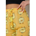 Штани жіночі домашні, колір жовтий, 238R58009 Ager, XXL, 52, XXL