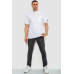 Футболка чоловіча однотонна, колір білий, 238R57832 XXXL, 54, XXXL