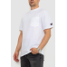 Футболка чоловіча однотонна, колір білий, 238R57832 XXXL, 54, XXXL