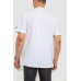 Футболка чоловіча однотонна, колір білий, 238R57832 XXXL, 54, XXXL