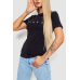 Футболка жіноча з принтом, колір чорний, 238R57400 XXL, 52, XXL