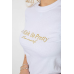 Футболка жіноча з принтом, колір білий, 238R57399 XL, 50, XL