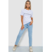 Футболка жіноча з принтом, колір білий, 238R57396 XL, 50, XL