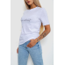 Футболка жіноча з принтом, колір білий, 238R57395 XL, 50, XL