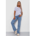 Футболка жіноча з принтом, колір білий, 238R57383 XL, 50, XL