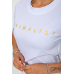 Футболка жіноча з принтом, колір білий, 238R57379 XL, 50, XL