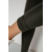 Лосини однотонні, колір хакі, 238R57308 XL, 50, XL