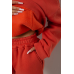Спортивний костюм жіночий на флісі, колір теракотовий, 238R5726 XL, 50, XL