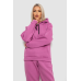 Спортивний костюм жіночий на флісі, колір темно-бузковий, 238R5726 XL, 50, XL