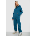Спортивний костюм жіночий на флісі, колір синій, 238R5726 XXXL, 54, XXXL