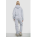 Спортивний костюм жіночий на флісі, колір сірий, 238R5726 XXXL, 54, XXXL