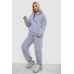 Спортивний костюм жіночий на флісі, колір сіро-блакитний, 238R5726 XXL, 52, XXL