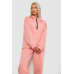 Спортивний костюм жіночий на флісі, колір персиковий, 238R5726 XXL, 52, XXL