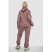 Спортивний костюм жіночий на флісі, колір мокко, 238R5726 XXL, 52, XXL