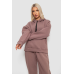 Спортивний костюм жіночий на флісі, колір мокко, 238R5726 XXXL, 54, XXXL