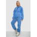 Спортивний костюм жіночий на флісі, колір джинс, 238R5726 XXXL, 54, XXXL
