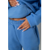 Спортивний костюм жіночий на флісі, колір джинс, 238R5726 XXXL, 54, XXXL