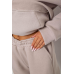 Спортивний костюм жіночий на флісі, колір бежевий, 238R5726 XXL, 52, XXL