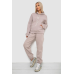Спортивний костюм жіночий на флісі, колір бежевий, 238R5726 XXXL, 54, XXXL