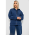 Спортивний костюм жіночий на флісі, колір синій, 238R5715 XXXL, 54, XXXL
