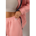 Спортивний костюм жіночий на флісі, колір персиковий, 238R5715 XL, 50, XL