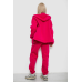 Спортивний костюм жіночий на флісі, колір малиновий, 238R5715 XXXL, 54, XXXL