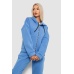 Спортивний костюм жіночий на флісі, колір джинс, 238R5715 XXL, 52, XXL