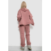 Спортивний костюм жіночий на флісі, колір пудровий, 238R5715-5 XL, 50, XL