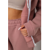 Спортивний костюм жіночий на флісі, колір пудровий, 238R5715-5 XXL, 52, XXL