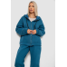 Спортивний костюм жіночий на флісі, колір синій, 238R5715-1 XL, 50, XL