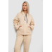 Спортивний костюм жіночий на флісі, колір бежевий, 238R5715-1 XL, 50, XL