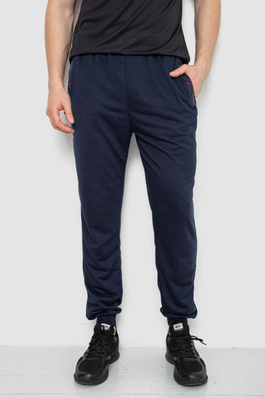 Спорт штани чоловічі, колір темно-синій, 244R41669 Ager, XL, 50, XL