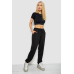 Спортивні штани жіночі, колір чорний, 238R347 Ager, XXL, 52, XXL