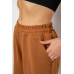 Спортивні штани жіночі, колір коричневий, 238R347-1 XXL, 52, XXL