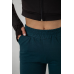Спортивні штани жіночі, колір зелений, 238R345 XL, 50, XL
