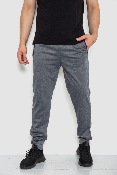 Спорт штани чоловічі, колір сірий, 244R41512 XL, 50, XL