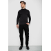 Гольф чоловічий на флісі, колір чорний, 238R338 XL, 50, XL